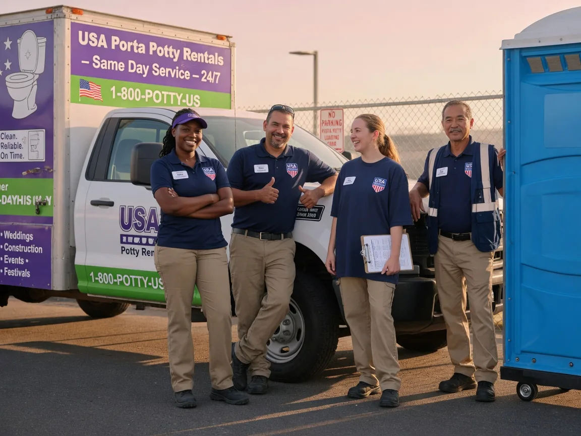 Porta Potty Rental company in Valencia, CA
